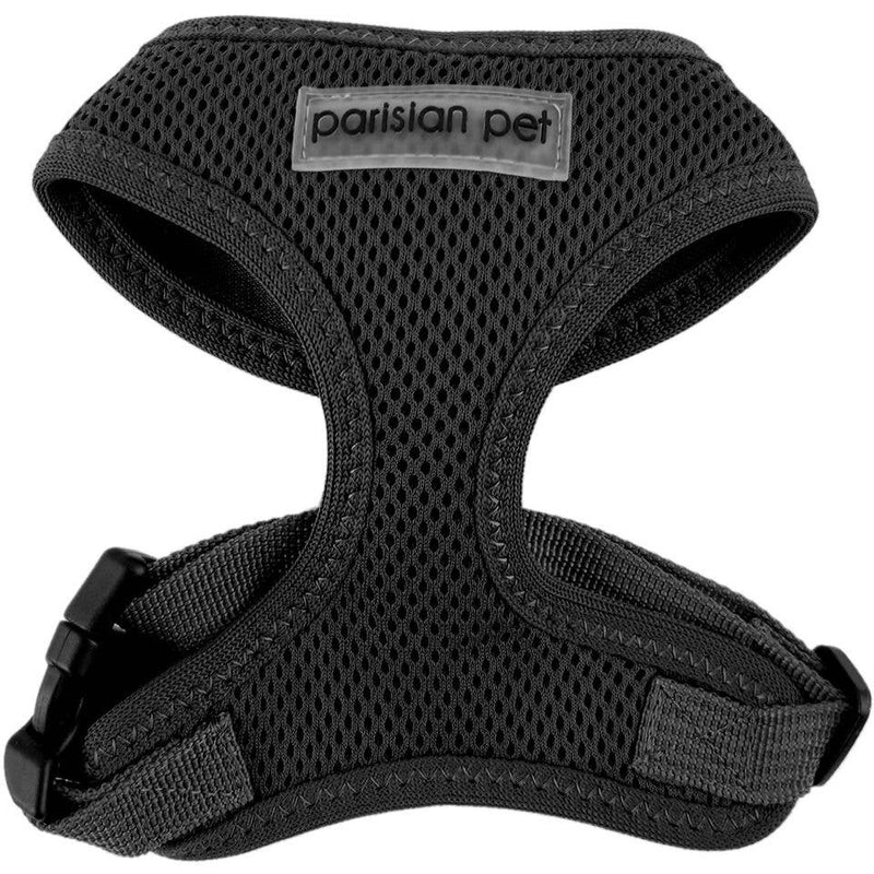 Freedom Harness Black – Trendy Dog Harness for Adventures: XL