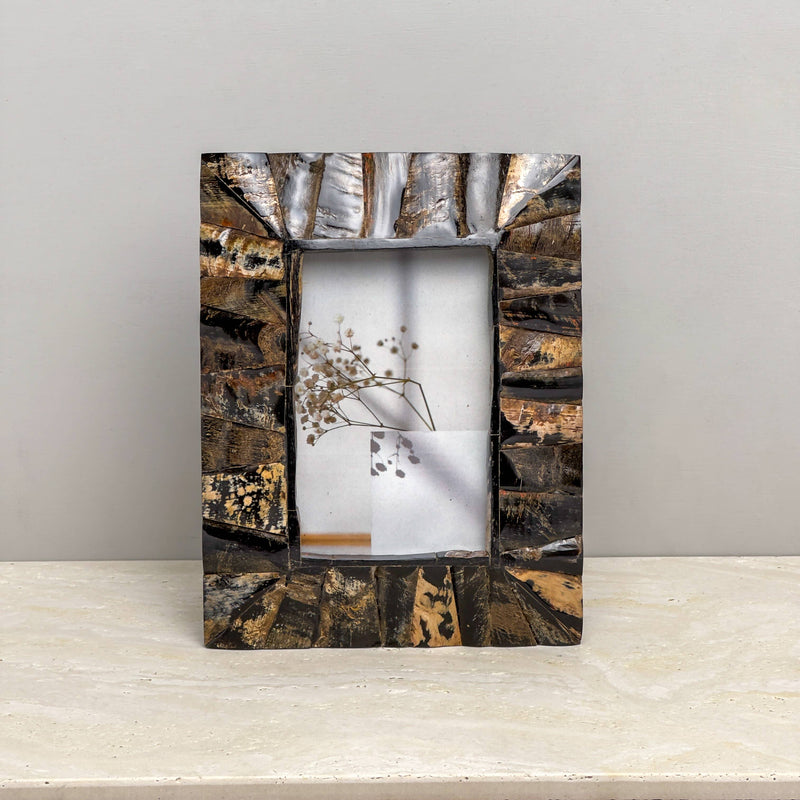 Horn Photo Frame Tapper 4x6