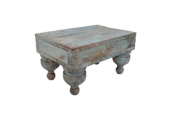 Haysley Table-Display-Reclaimed Wood-14x12 inch-Turquoise