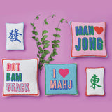 I Love Mahj Hook Pillow - Ampersand