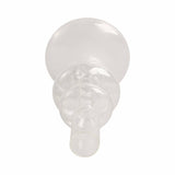 Candle Holder -  Glass Taper Vintage Bubble