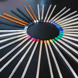 4" Matches in Chic Cork Top Jar - Colors of Your Choice: White Tip
