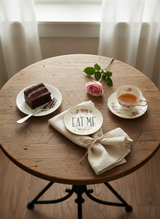 Eat Me Vintage Plate