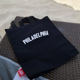 Philadelphia Soft Chenille Embroidery Tote Bag