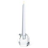 Medium Clear Cut Cube Taper Holder
