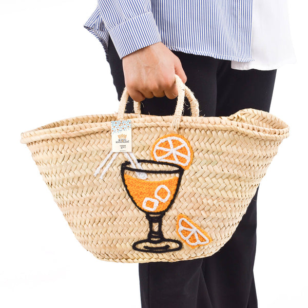 Handwoven Spritz Basket