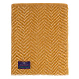 Highland Tweeds Wool BIG Throw ~ Whiskey Herringbone  ~