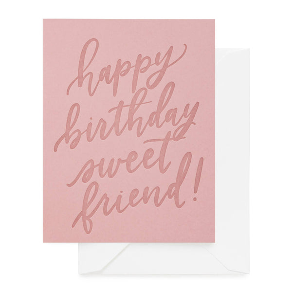 Happy Birthday Sweet Friend