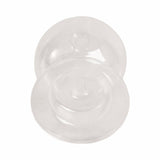 Taper Candle Holder - Clear Glass Bubble, 7 in.
