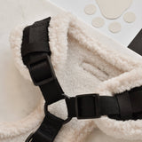 Black Aviator Adjustable Neck Harness: L