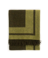 Southampton Home Double-Faced Border Throw 60" X 74" Loden