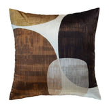 Mocha Modern Abstract Pillow