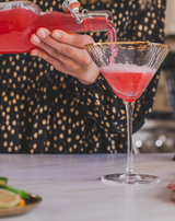 Handmade Hammered Martini Glasses