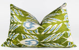 Luxury Handmade 16x24 Silk Velvet Pillow – Organic Vegetable