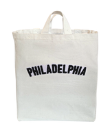 Philadelphia Soft Chenille Embroidery Tote Bag
