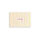 Baby Stripes - Enclosure Greeting Cards