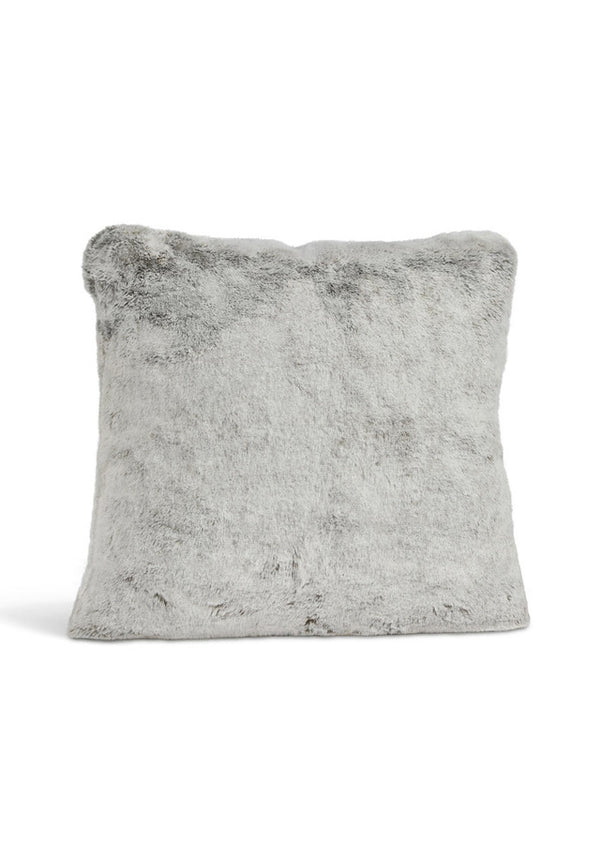 Couture Collection Sterling Mink Faux Fur Pillow