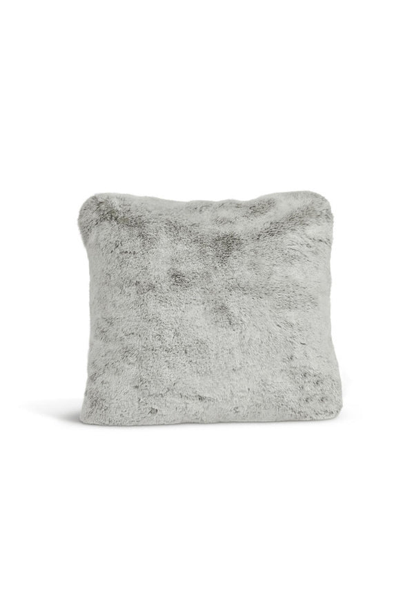 Couture Collection Sterling Mink Faux Fur Pillow