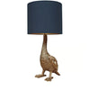 Lamp Howard with blue shade