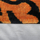 Handmade Velvet Throw Pillow – 16x24 Inch Tiger Print Patter