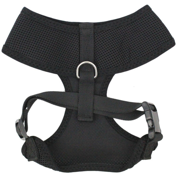 Freedom Harness Black – Trendy Dog Harness for Adventures: M