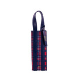 Wine Tote, Angie Plaid