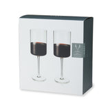 Laurel Crystal Red Wine Glasses Set of 2