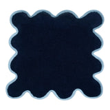 Chairish Washcloth-Navy/Powder Blue