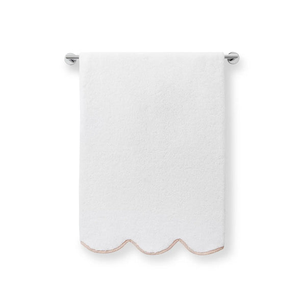 Chairish Hand Towel-White/Sand