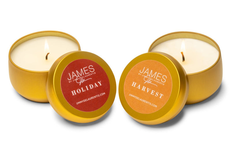 James mini candle bundle - jimmy delaurentis set