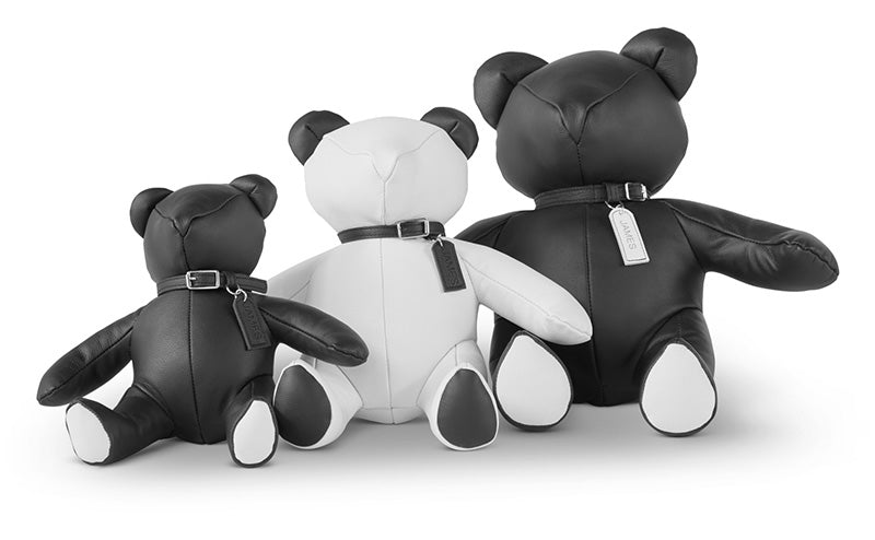 Signature hot Leather Collectible Bear